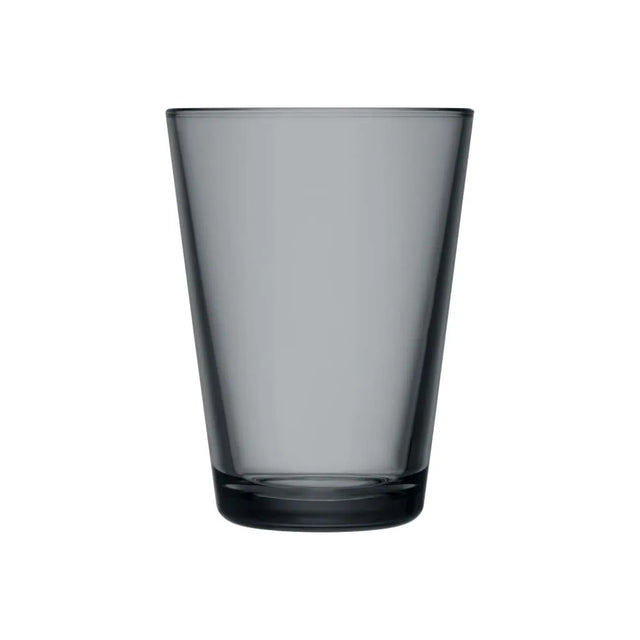 Set Vasos Kartio Gris Oscuro 400 ml