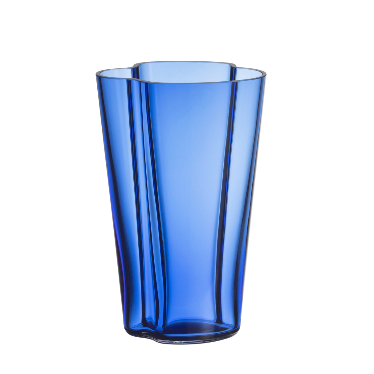 Florero Alvar Aalto Azul Marino 22 cm Diámetro