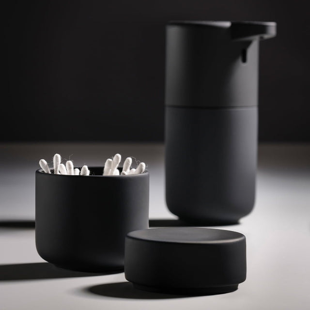 Vaso Con Tapa Negro UME