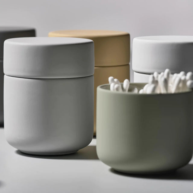 Vaso Con Tapa Verde Eucalipto UME