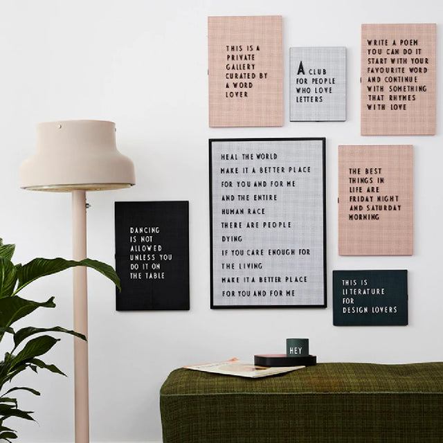 Tablero Para Mensajes A2 Gris Oscuro