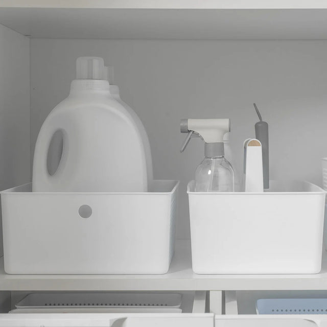 Canasto Organizador Flow Blanco 5,4 Litros