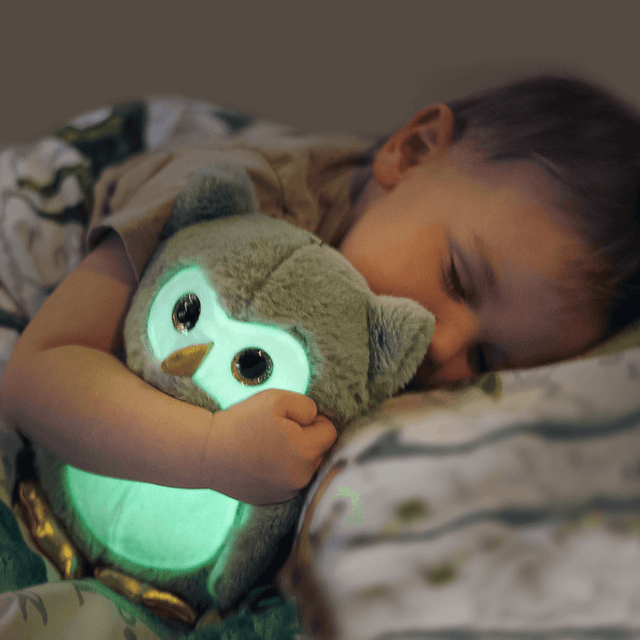 Búho Luminoso Verde