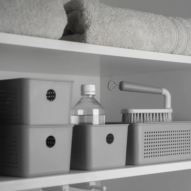 Canasto Organizador Flow Negro 8,2 Litros