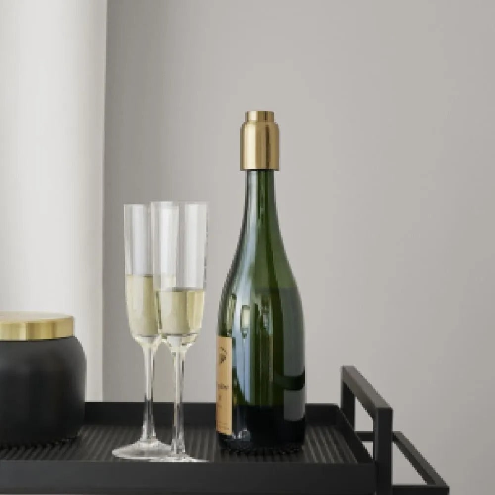 Tapón para botella para sellado al vacío Collar