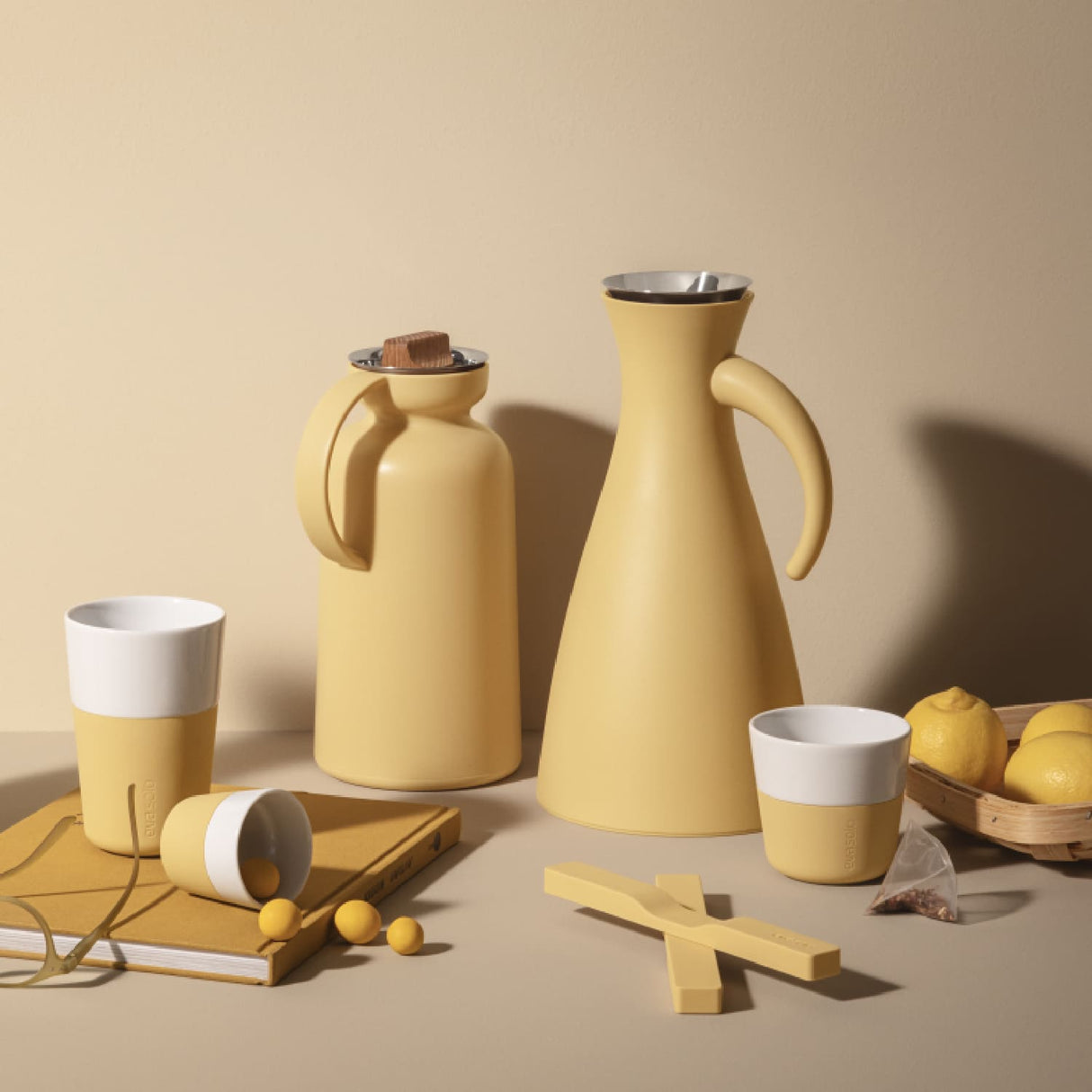 Set 2 Tazas Latte Arena