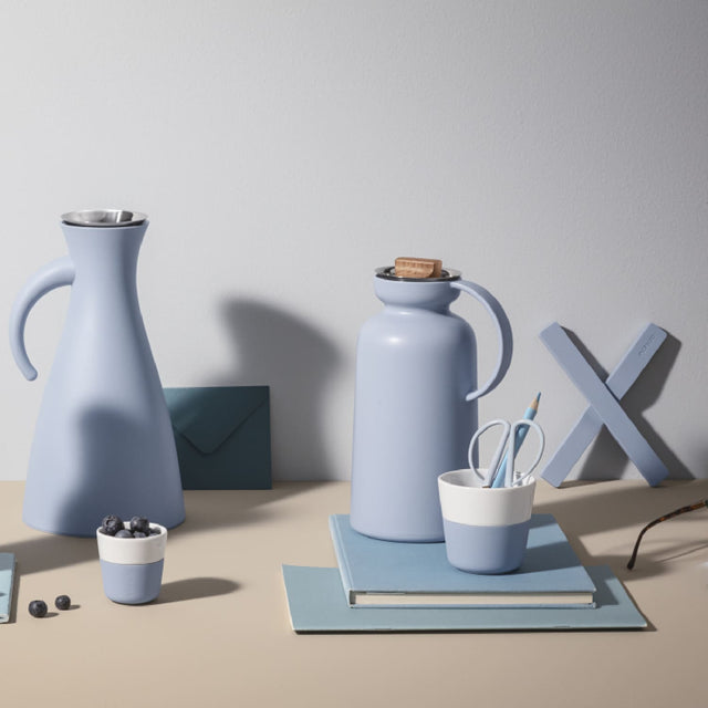 Set 2 Tazas Lungo Azul Cielo