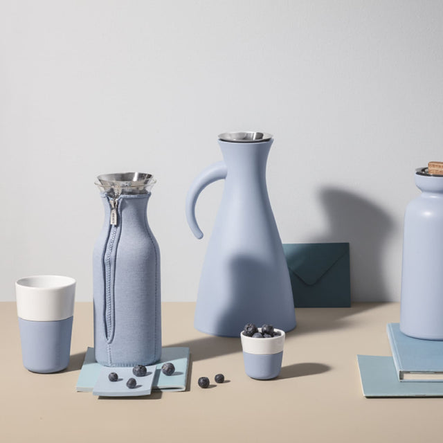 Set 2 Tazas Latte Azul Cielo