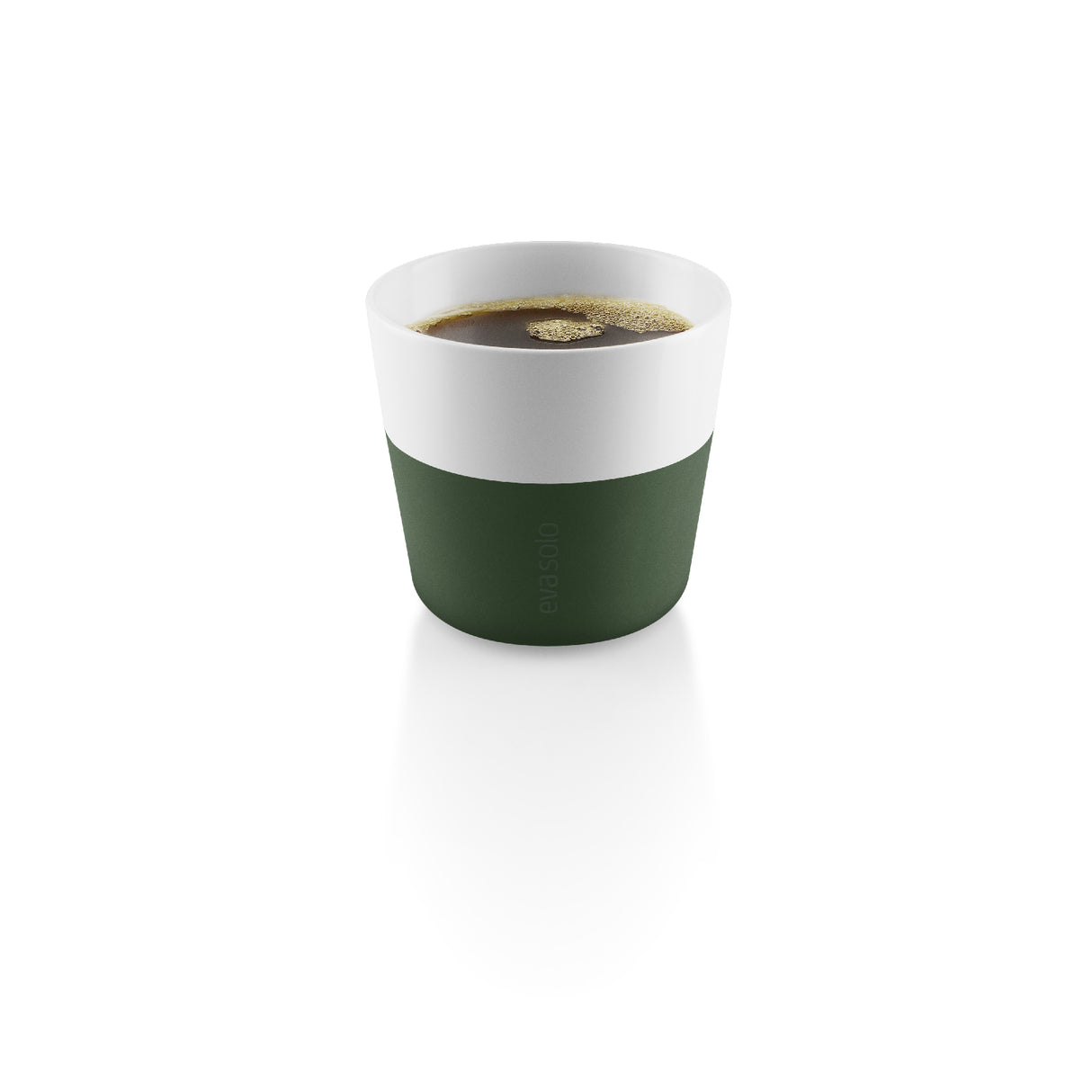 Set 2 Tazas Lungo Verde Esmeralda