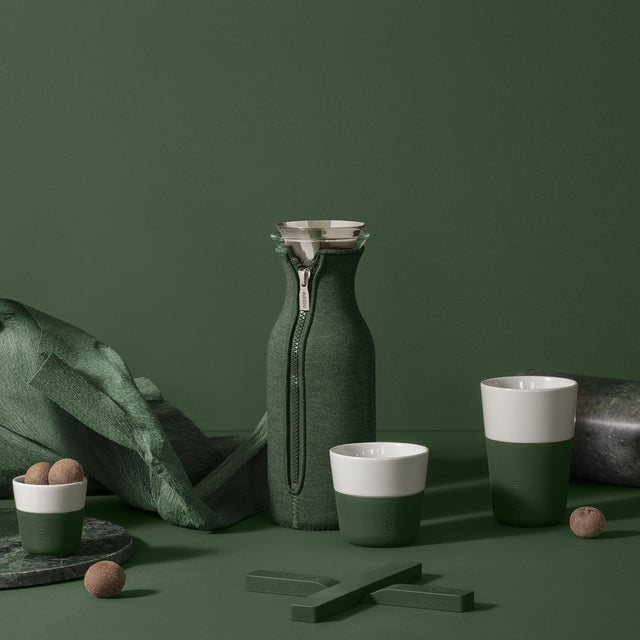 Set 2 Tazas Latte Verde Esmeralda