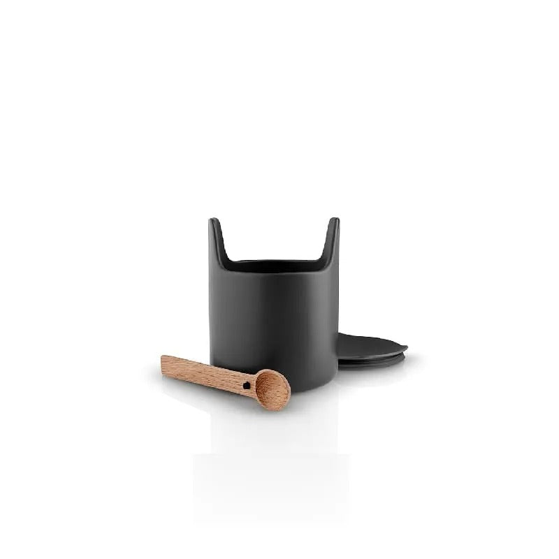 Contenedor con Cuchara – H15 – Negro