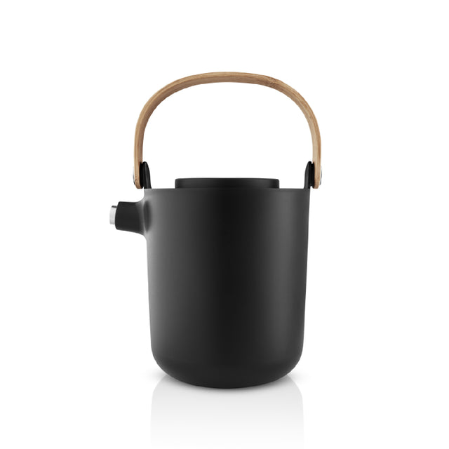 Termo Nórdico Para el Té de Cocina Negro