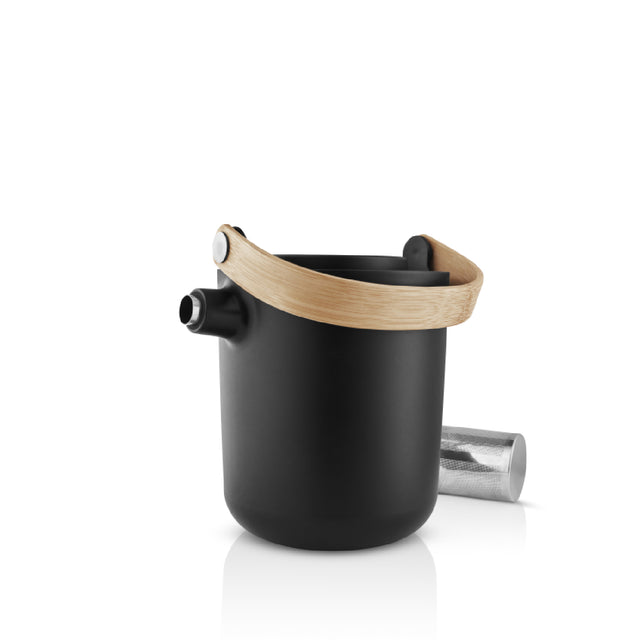 Termo Nórdico Para el Té de Cocina Negro