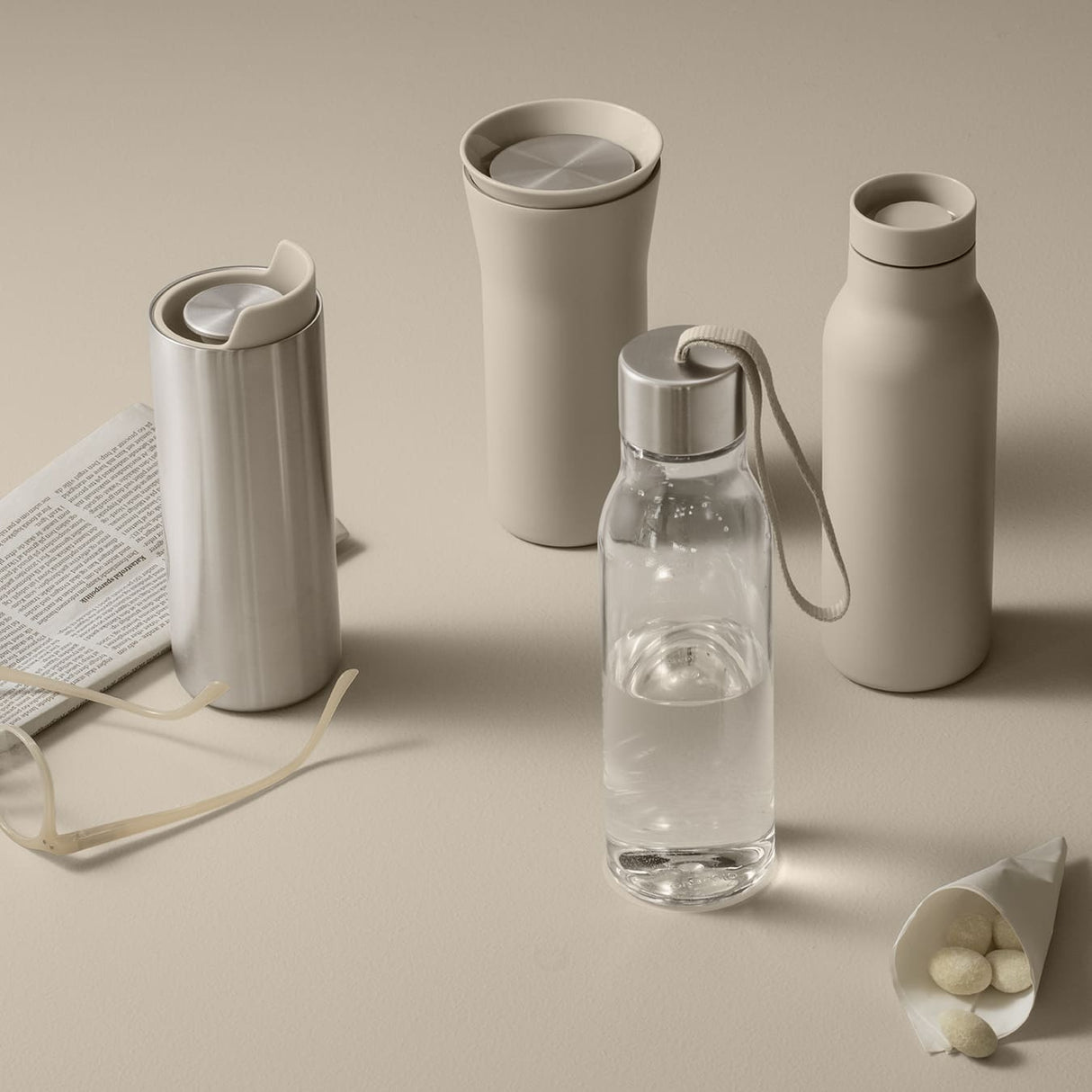 Vaso Térmico Urbano Beige Perla