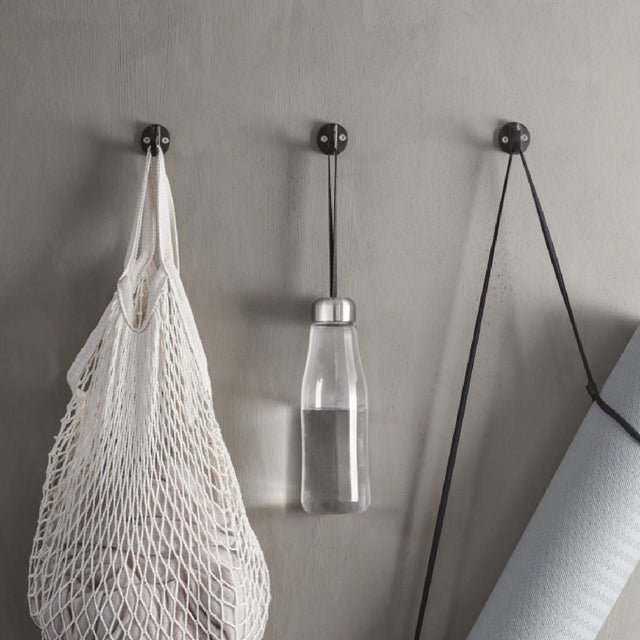 Botella de Cristal Negra 500 ml