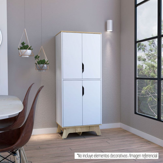 Alacena De Cocina BI Blanco y Duna