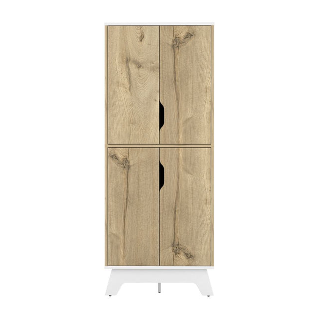 Alacena De Cocina BI Duna y Blanco