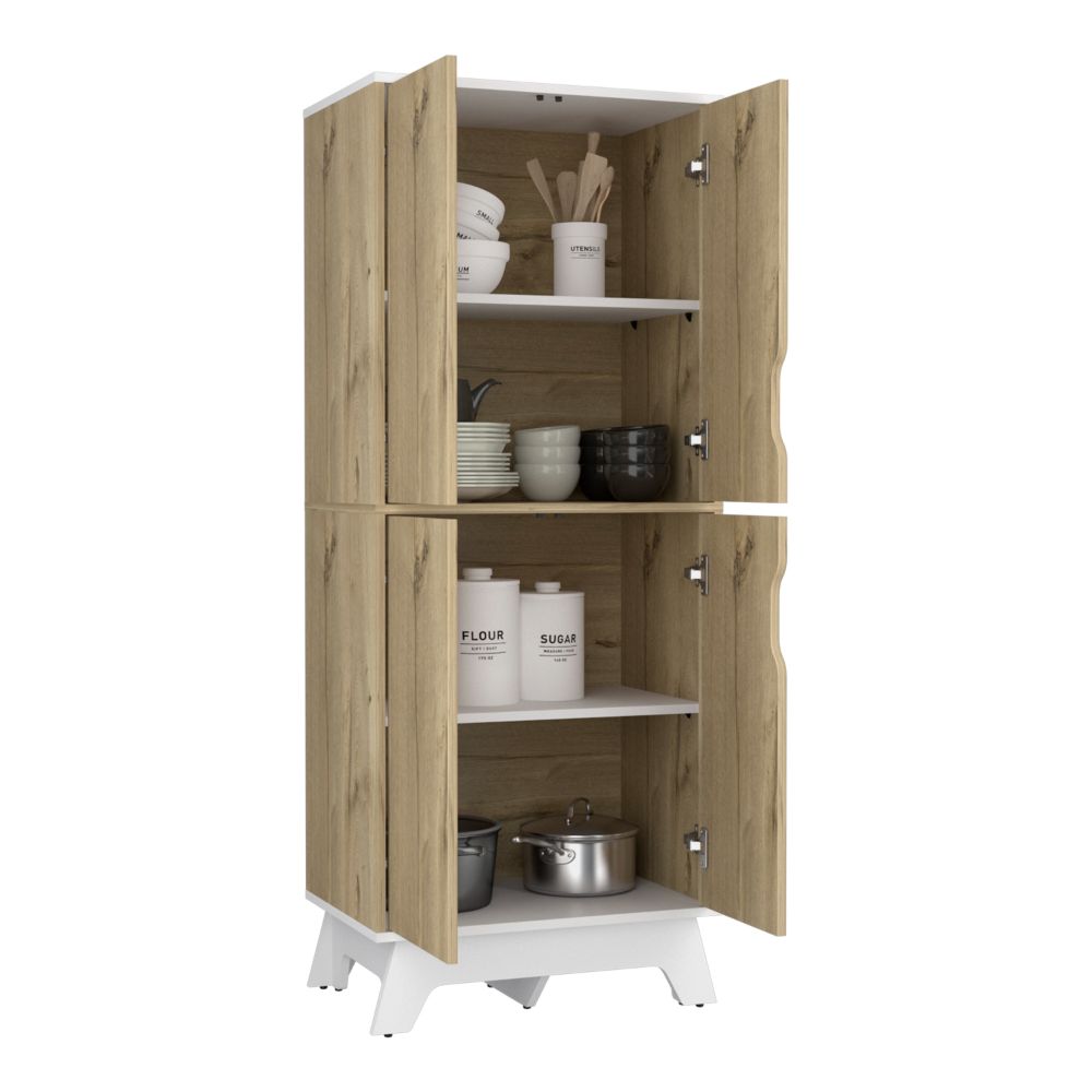 Alacena De Cocina BI Duna y Blanco
