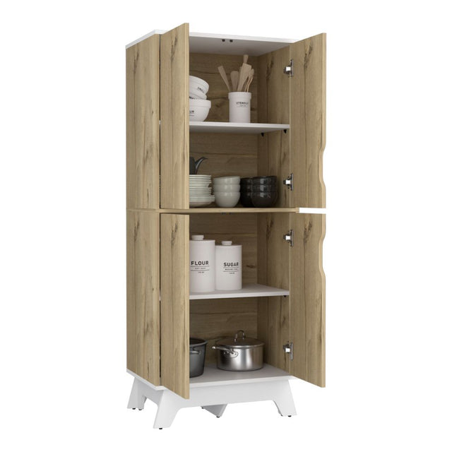 Alacena De Cocina BI Duna y Blanco