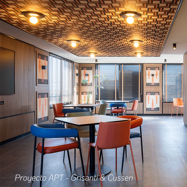 Apliqué Metálico Negro Mirage