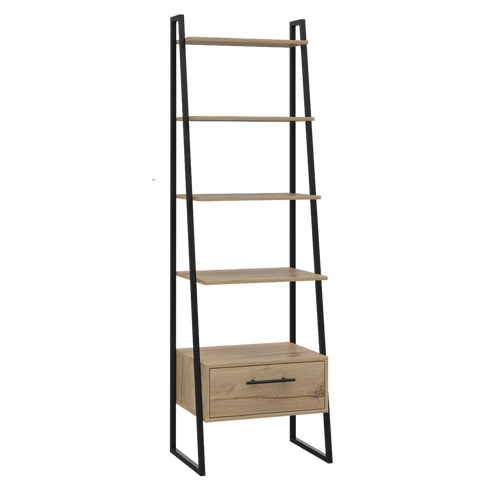 Biblioteca Escalera Magnum Duna con Cajón Deslizable