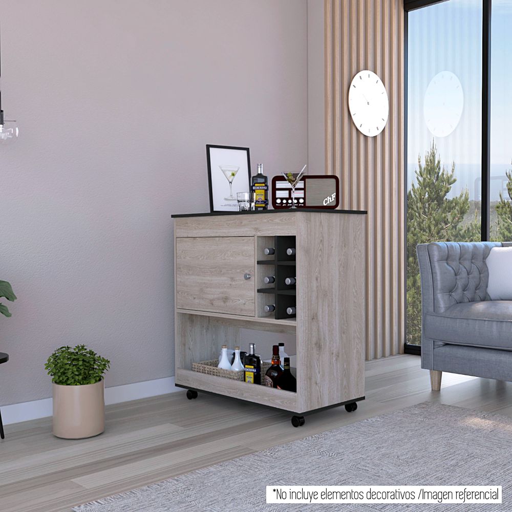 Bar BI Color Ceniza y Wengue
