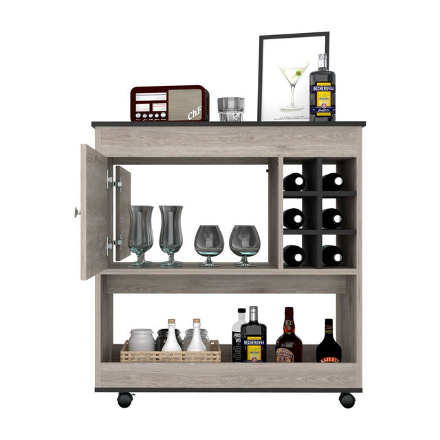 Bar BI Color Ceniza y Wengue