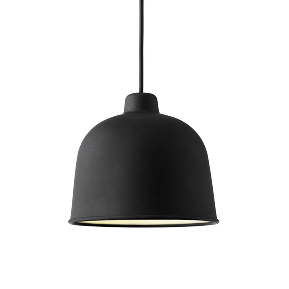 Lámpara Colgante de Aluminio Negra Bell