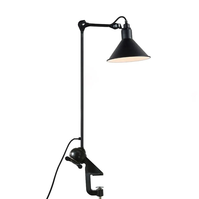 Lámpara Prensa de Mesa Metálica Negra Allegra