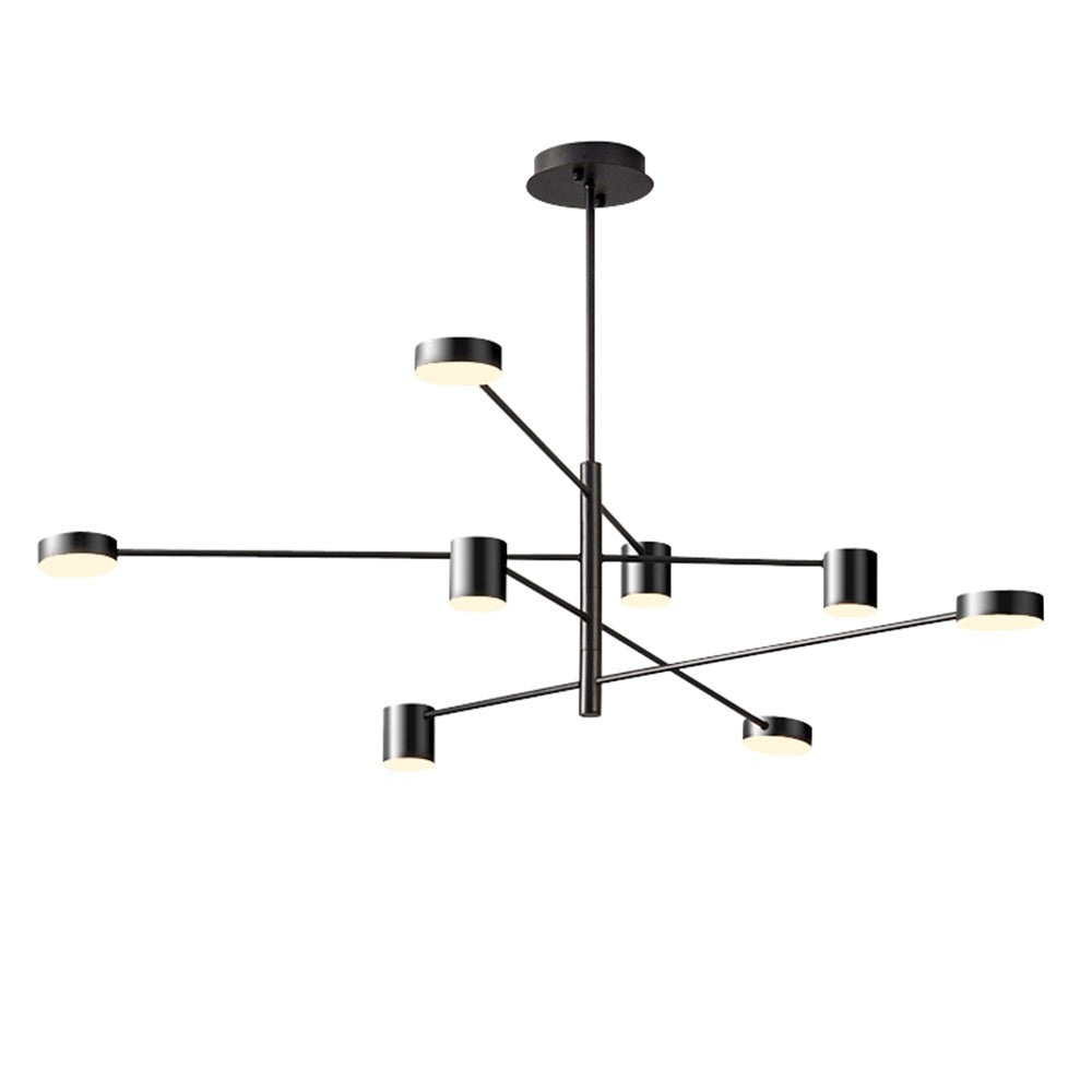 Lámpara Colgante de Metal Negro Superline