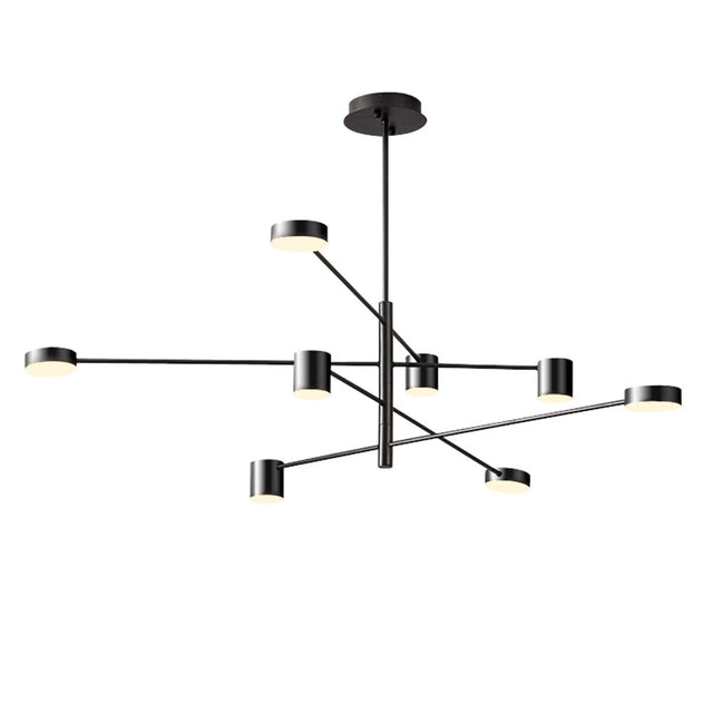 Lámpara Colgante de Metal Negro Superline