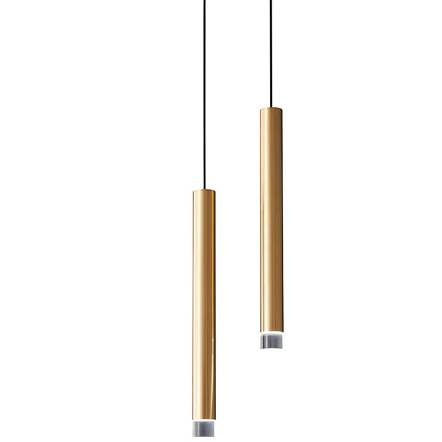 Lámpara Colgante Dorado Beam Light 2 Barras