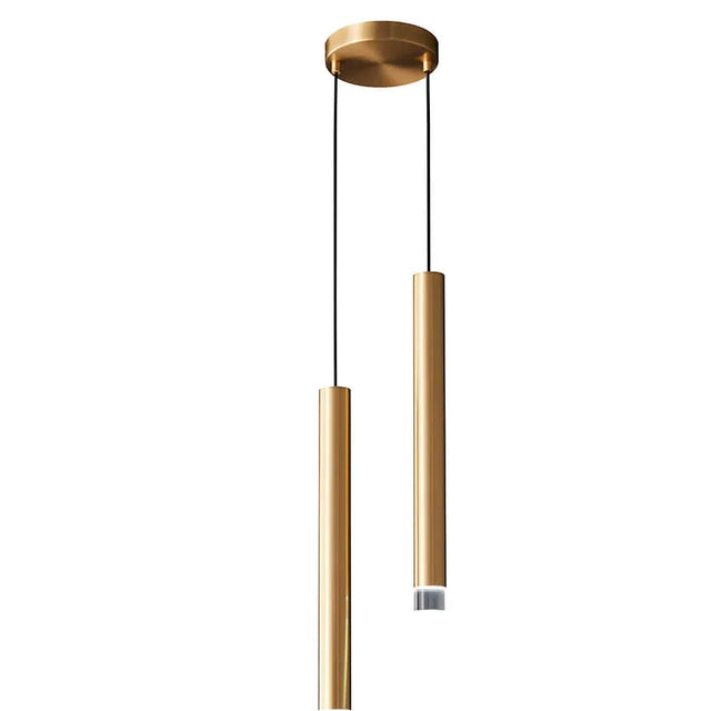 Lámpara Colgante Dorado Beam Light 2 Barras