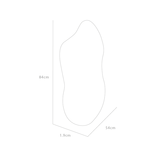 Espejo Belaterra Diseño Irregular