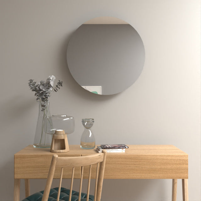 Espejo Capri Con Forma Circular