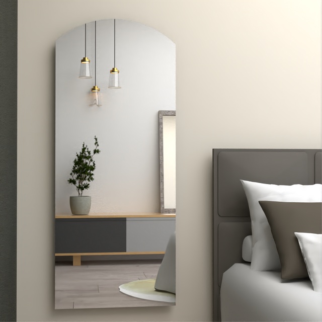 Espejo Oporto Rectangular Superior Circular