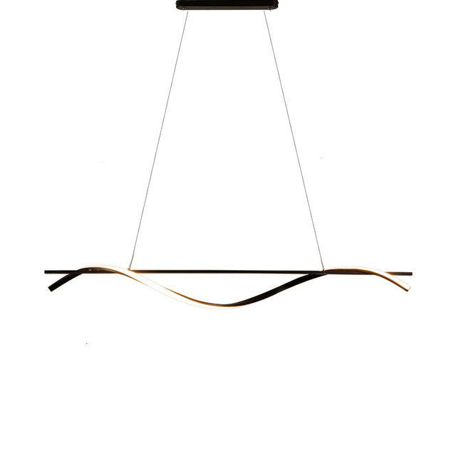 Lámpara Colgante de Aluminio Negro Hana