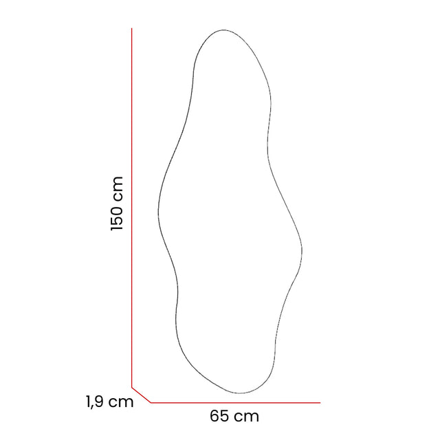 Espejo Aries Con Forma Irregular
