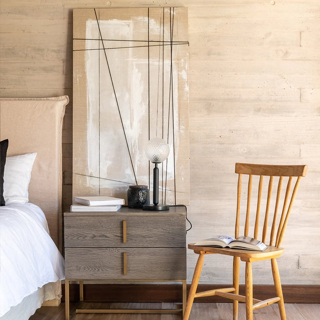 Lámpara de Mesa Loft Cristal