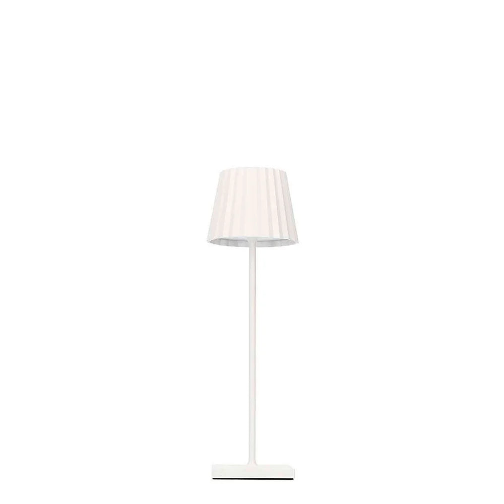 Lámpara de Mesa Blanco Shift Plisse