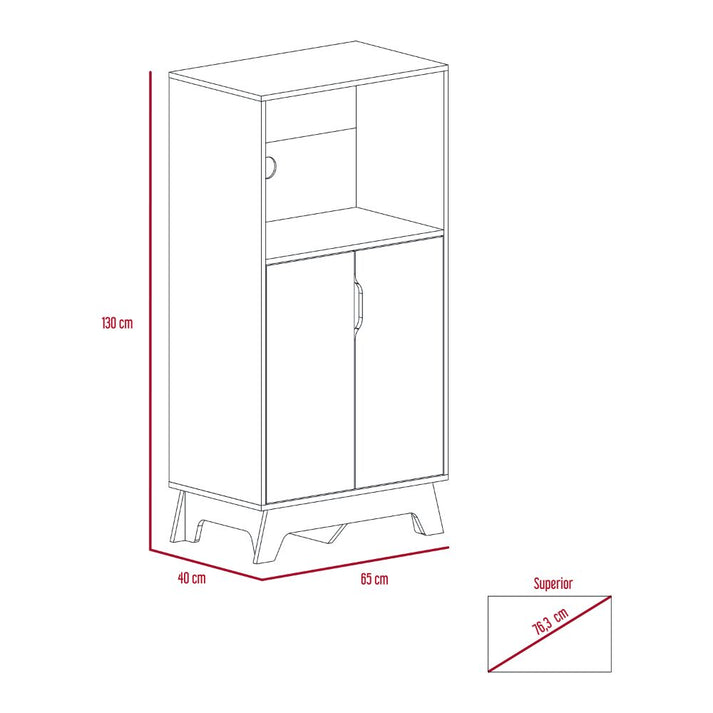 Mueble de Microondas Bajo BI Color