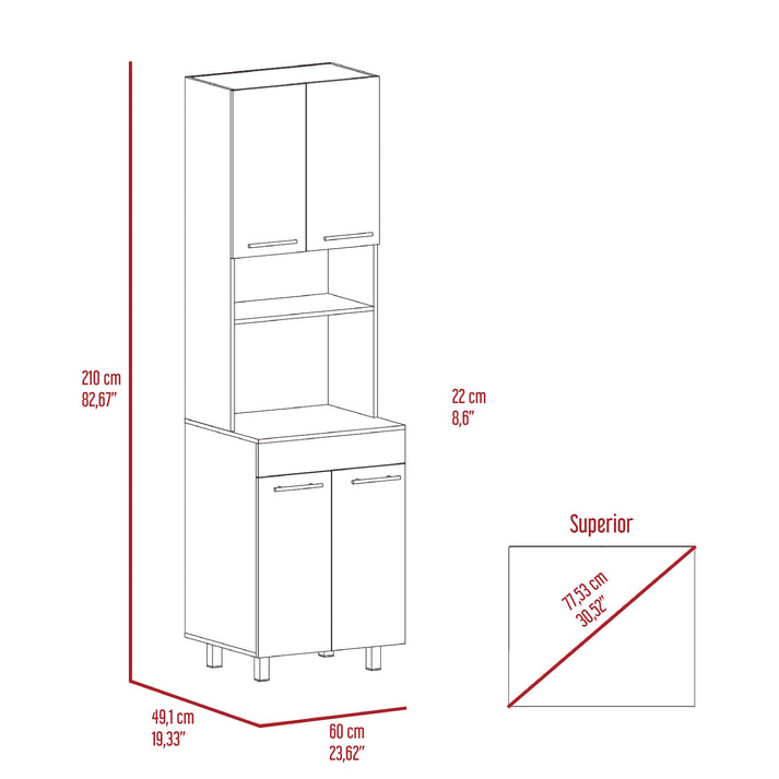 Mueble De Cocina Para Microondas Luna