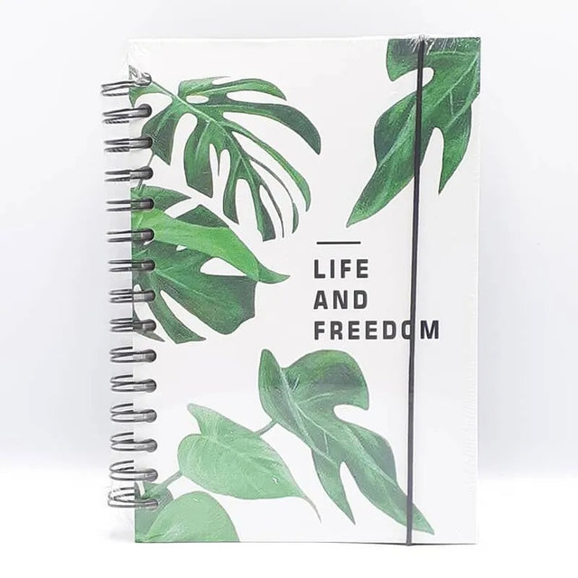 Journal Blanco Monstera