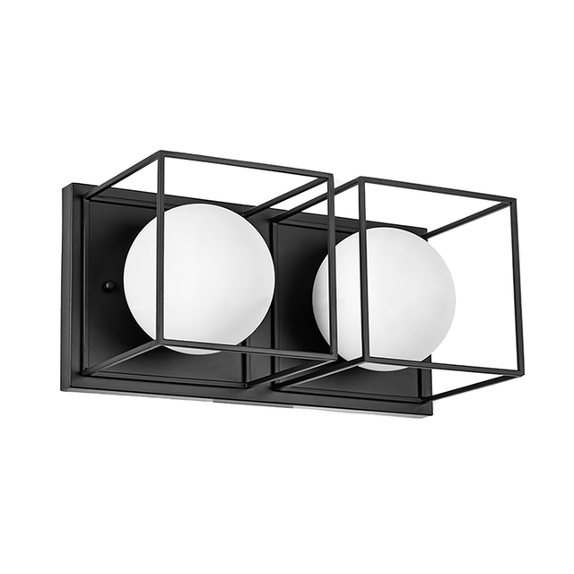 Apliqué Doble Metálico Negro Shade