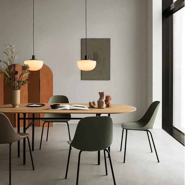 Lámpara Colgante de Vidrio Tambo