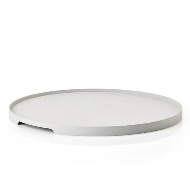 Bandeja Redonde Gris Claro Singles 35 cm