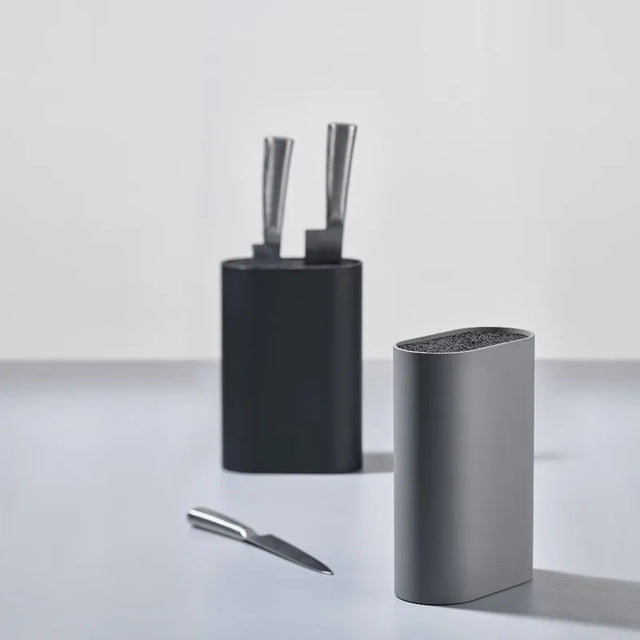 Bloque Porta Cuchillos Singles Gris