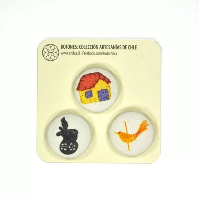 Set Botones Artesanía II