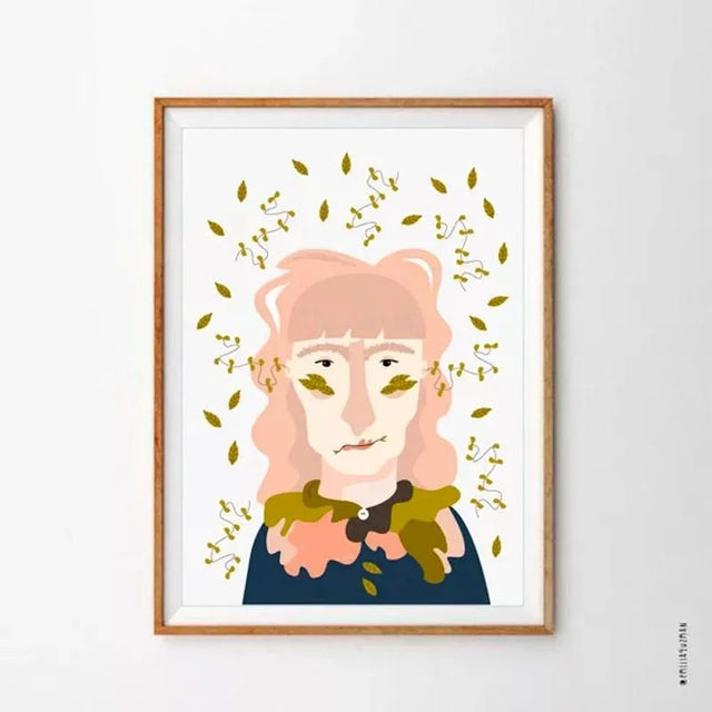 Lámina Art Print Camuflaje