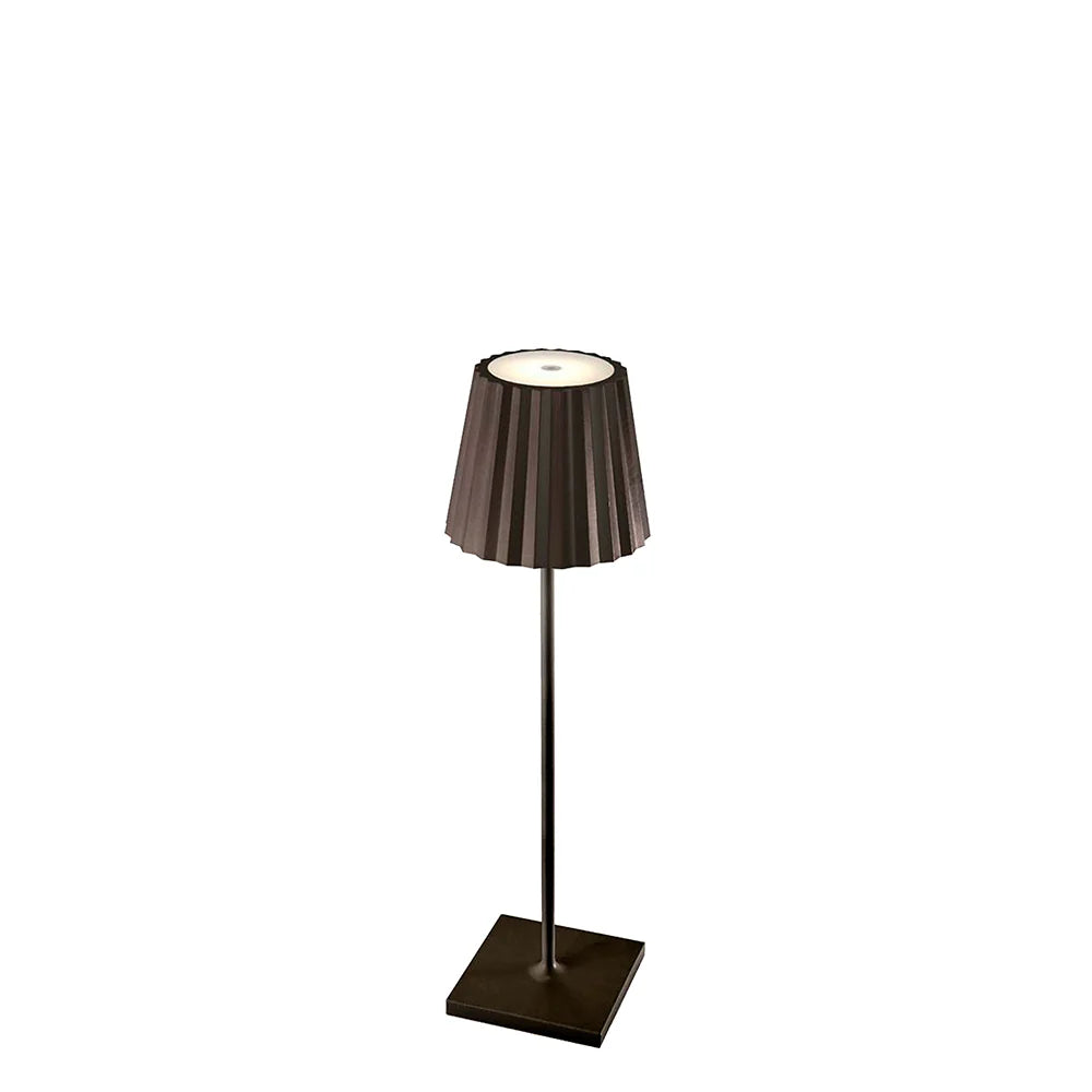 Lámpara de Mesa Café Shift Plisse